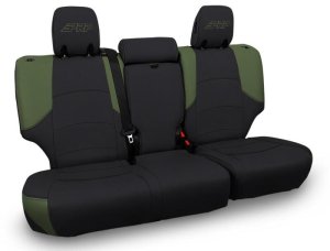 Toyota 4Runner Rear Bench Cover - PRP Seats - Black/Olive Green - `11-`24